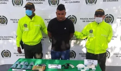 Alias 'Erwin', capturado por la Policía.
