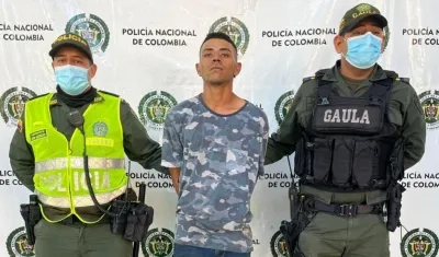 Carlos Eduardo Jaraba Barrillo, capturado,.