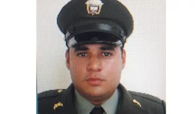 Francisco Sánchez Murillo, patrullero muerto.