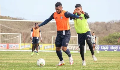 Miguel Àngel Borja, delantero de Junior. 