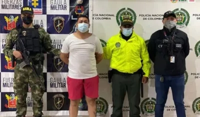 Darinel José Posada Tovar, alias 'Duende'.