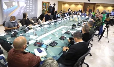 Las autoridades adoptando medidas.