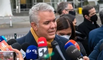 Iván Duque, Presidente de Colombia.