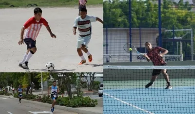 Los cursos deportivos son para mayores de 16 años de edad.