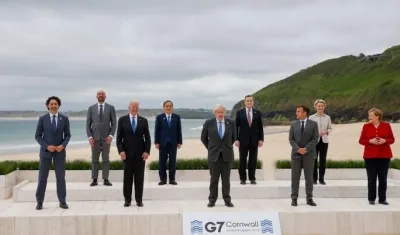 Líderes del G7.