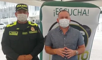 General Luis Carlos Hernández y Nelson Patrón. 