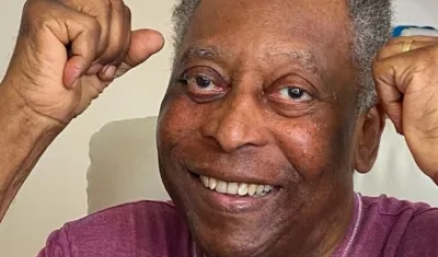 El astro brasileño Edson Arantes do Nascimento 'Pelé'.