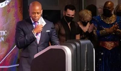 El alcalde de Nueva York, Eric Adams.