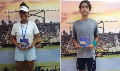 Daniela Franco y Juan Iguarán. 