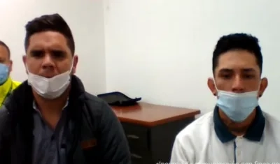 Los venezolanos Ángel Rolando Colina Lugo, alias "Ángelo", y Javier Enrique Ramírez Gómez, alias "Porky".