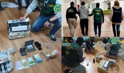 Imágenes del operativo.