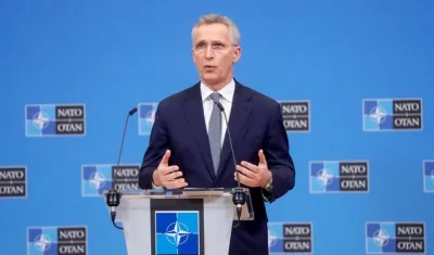 El secretario general de la OTAN, Jens Stoltenberg.