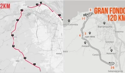 Puntos cerrados de la Circunvalar de la Prosperidad. 
