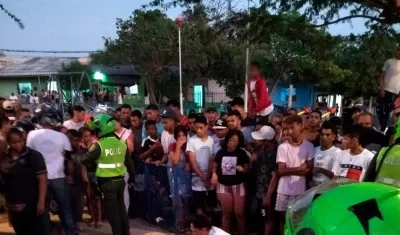 Homicidio en el barrio La Manga.