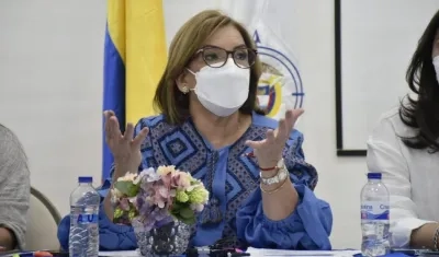 La Procuradora General de la Nación, Margarita Cabello Blanco.