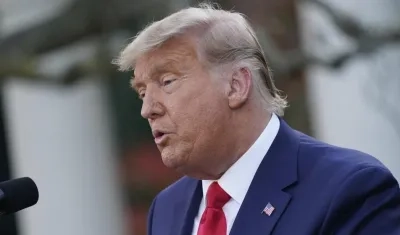 El expresidente de Estados Unidos Donald Trump.