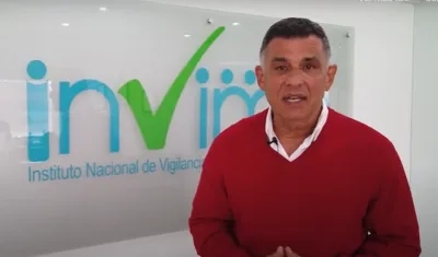 El director del Invima, Julio César Aldana.