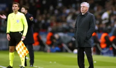 Carlo Ancelotti, técnico del Real Madrid.