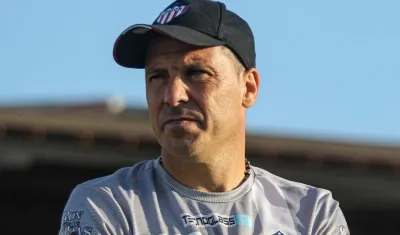 Juan Cruz Real, entrenador de Junior. 
