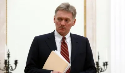 El portavoz del Kremlin, Dmitri Peskov.