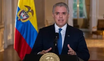 Iván Duque, presidente de Colombia.