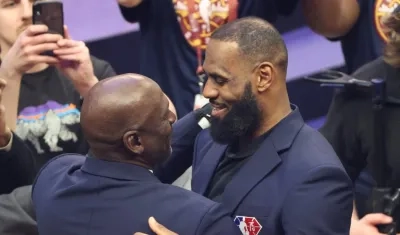 Michael Jordan y LeBron James.