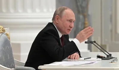 El presidente de Rusia, Vladímir Putin.