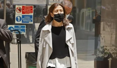 La candidata presidencial Íngrid Betancourt.