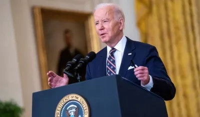 El presidente estadounidense, Joe Biden.
