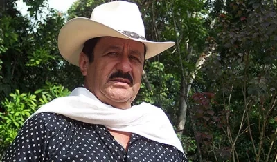 Hernán Giraldo, en su época de jefe paramilitar