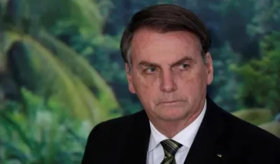 El presidente de Brasil, Jair Bolsonaro.
