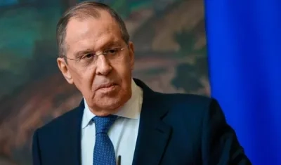 El Ministro de Exteriores de Rusia, Serguéi Lavrov.