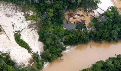 Hay un grave impacto económico por la minería ilegal.