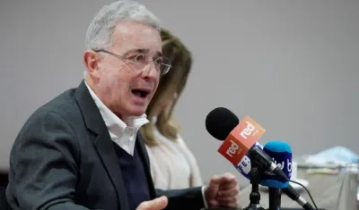 El expresidente de Colombia, Álvaro Uribe.