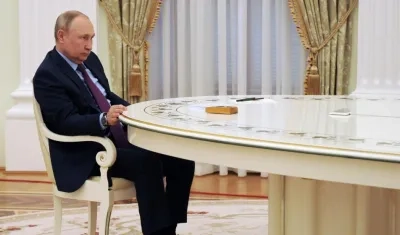 El presidente de Rusia, Vladímir Putin.