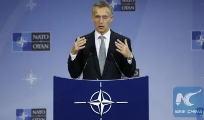 El secretario general de la OTAN, Jens Stoltenberg.