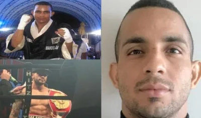 Rodolfo Puente, boxeador colombiano. 