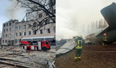 Las Fuerzas Armadas de Rusia emplearon armas de alta precisión contra infraestructuras militares.