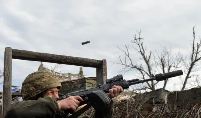 Imagen del aspecto de la guerra ruso-ucraniana.