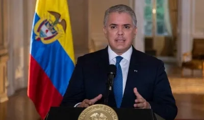 El Presidente de la República, Iván Duque.
