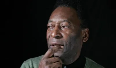 Pelé, exjugador brasileño. 