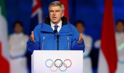 Thomas Bach, presidente del COI. 