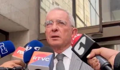 El expresidente de Colombia, Álvaro Uribe.