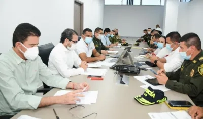 Consejo extraordinario de seguridad en Soledad. 