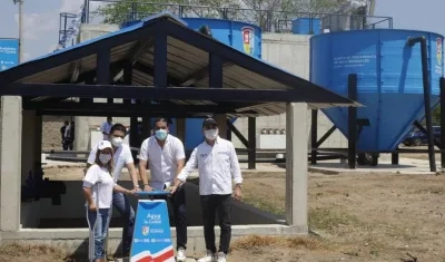 Acto de entrega de la obra.