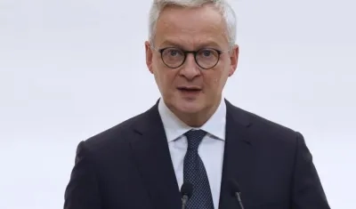 El Ministro de Finanzas de Francia, Bruno Le Maire.