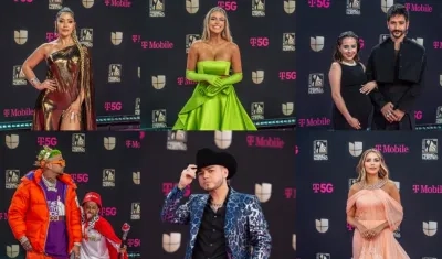 Algunos de los artistas.