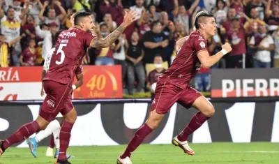 Michael Rangel, delantero del Deportes Tolima. 