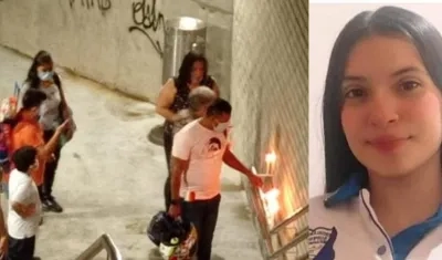 Nickol Rodríguez, la adolescente asesinada en Bucaramanga por robarle el celular.