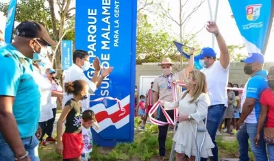 La Gobernadora del Atlántico, Elsa Noguera.